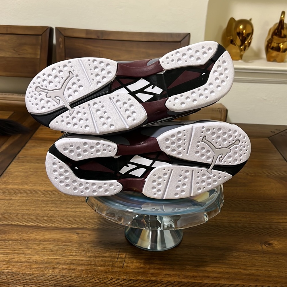 Air Jordan 8 Retro ‘Burgundy’ Size : Wmns 9 US ~ EUR 40.5 - Picture 9 of 12